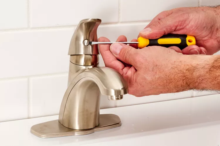 fixing a leaking tap