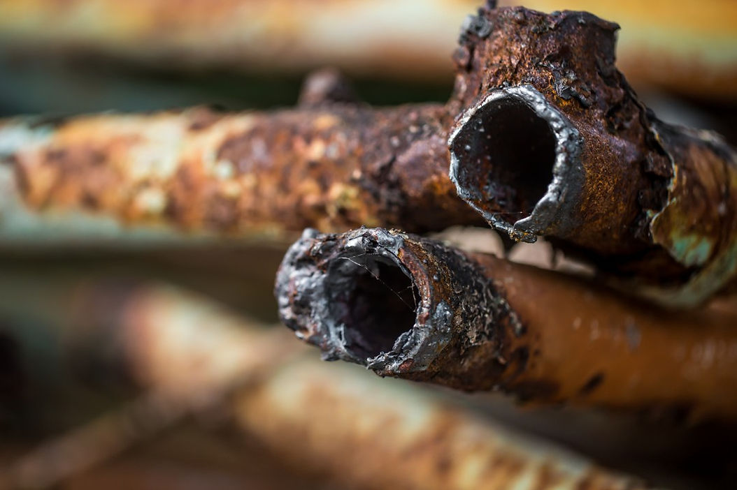 A low Water Pressure cost by pipe corrosion