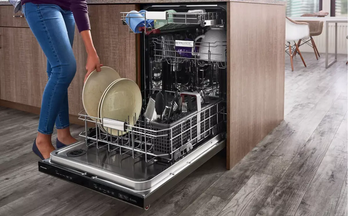 built-in dishwasher installation