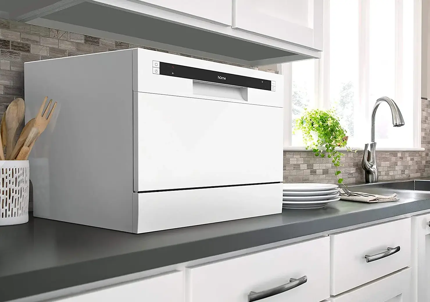 portable dishwasher installation