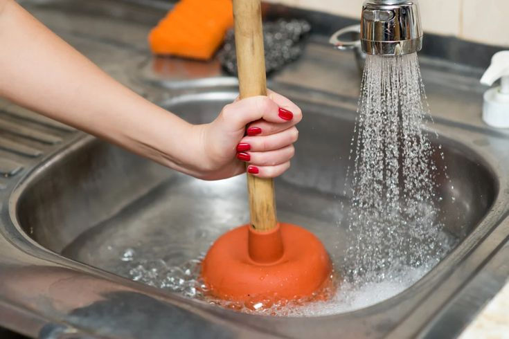 Draining sink 